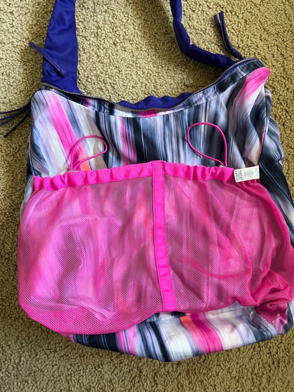 lululemon athletica Electric Blue Shoulder Hobo Bag - Picture 11 of 11
